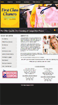 Mobile Screenshot of firstclassdrycleaning.com